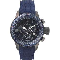 Kaufen Sie Nautica Herrenuhr Galley Box Set Chronograph NAPGLY001