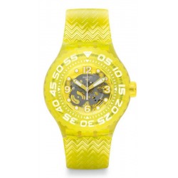 Swatch Unisexuhr Scuba Libre Lemon Profond SUUJ101